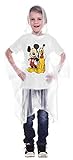 Disney Mickey Mouse Pluto Rain Poncho Hoodie (Mickey and Pluto, Youth)
