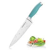 Chefs Knife Sharp Cutting Kitchen Cooking Knife 8“ High Carbon 5Cr15MoV Stainless Steel 8 Inch Professional Chef's Knife Blue