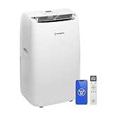 Westinghouse 14,000 BTU Air Conditioner with Heat Mode, WiFi Enabled, Remote Controlled, Dehumidifier, 3-Speed Fan, Programmable Timer, Window Kit