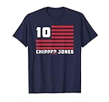 Chipper Jones Flag Stripes T-Shirt - Apparel