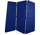 Versare SoundSorb VersiPanel | Acoustic Room Divider | Lightweight Portable Partition | Folding Sound-Dampening Wall |6' x 5' Blue SoundSorb Panels
