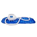 Bubble Bath Mat Tub Spa Massager Adjustable Bubble Settings & Ozone Massage Machine with Air Hose Waterproof Anti-Slip(US 110V)