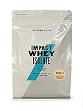 Myprotein Impact Whey Isolate Protein, Vanilla, 2.2 Pound (Pack of 1)