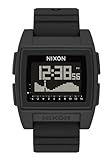 NIXON Base Tide Pro A1307 - Black - Digital Watch for Men and Women - Water Resistant Surfing, Diving, Fishing Watch - Water Sport Watches for Men - 42mm Watch Face, 24mm PU Band