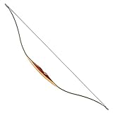 KAINOKAI 54' Traditional Laminated Recurve Bow/Archery Amercian Hunting&Target Horse Bow/Longbow Most Arrows fits,15-55 lbs for Kids Teens & Adults