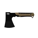 Gerber Gear Pack Hatchet - 3.5' Steel Blade with Full Tang - Camping and Survival Hatchet with Included Mountable Nylon Sheath - Coyote Brown