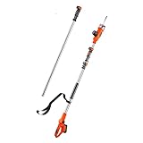 Ukoke Cordless Pole Tree Pruning 8.3-Inch Blade Saw for Tree Trmming, 20V 2.0A Battery & Charger Included,UPS-01