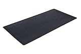 MotionTex Exercise Equipment Mat for Under Treadmill, Rowing Machine, Elliptical, Fitness Equipment, Home Gym Floor Protection, 36' x 72', Black