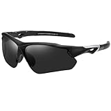 FAGUMA Polarized Sports Sunglasses for Men Women Fishing Cycling Running Golf Motorcycle TR90 Frame UV400