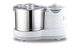 Panasonic MK-TSW200W 2 Liter Table Top Stone Super Wet Grinder with Automatic Timer, 110V, White