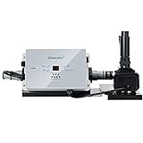 Salt Chlorine Generator & Pool Pump, Westaho Salt Water Pool Chlorinator System with Integrated Design, USA Made Titanium Cell, Designed for Above Ground Pools Up to 15,000 Gallons