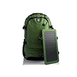 Outdoor Tech - Mountaineer Solar Backpack - Rugged 40L Outdoor Backpack with Flexible and Detachable 6.5W Solar Panel for Charging