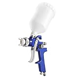 PNTGREEN HVLP Spray Gun Gravity Feed, 600CC Capacity, with 1.4mm Nozzle Professional Air Paint Sprayer Spray Guns for Painting Cars