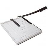 Paper Cutter Guillotine Style 18' Cut Length X 15' Inch Metal Base Trimmer