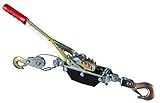 Performance Tool 50-100 Dual Gear Power Puller - 2 Ton Capacity Winch With 6' aircraft cable