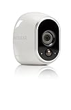 Arlo - Wireless Home Security Camera System | Night vision, Indoor/Outdoor, HD Video, Wall Mount | Includes Cloud Storage & Required Base Station | 1-Camera System (VMS3130)