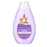 Johnson's Strengthening Tear-Free Kids' Conditioner with Vitamin E Strengthens & Helps Prevent Breakage, Paraben-, Sulfate- & Dye-Free, Hypoallergenic & Gentle on Toddler Hair, 13.6 fl. oz