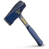 ESTWING Fireside Friend Axe - 14' Wood Splitting Maul with Forged Steel Construction & Shock Reduction Grip - E3-FF4, Blue