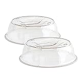 Nordic Ware Plastic Deluxe Microwave Cover, Clear