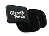 Glare Patch - The Miniature Static Cling car Window Sun Glare Blocker for Driver. Sun Shade for Infant and Baby car Seats, Baby Side Window, Driver Shade, Glare Visor, Driver Safety. Pack of 2