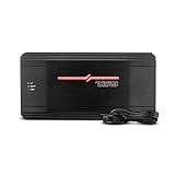 DS18 ZR1500.1D Car Amplifier 1-Channel Digital Class D Subwoofer Monoblock Amp 4500 Watts Max Wattage at 1-Ohm - Adjustable Low Pass & Subsonic Filters with Bass Boost - Remote BASS Knob Included