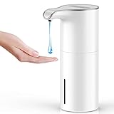YIKHOM Automatic Liquid Soap Dispenser, 15.37 oz/450mL Soap Dispenser, Touchless Hand Sanitizer Dispenser Electric, Motion Sensor Waterproof Pump for Bathroom Kitchen Dish Soap, USB C Rechargeable