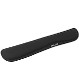 ELZO Keyboard Wrist Rest Pad Support with Memory Foam Padding, Ergonomic Design Wrist Rest for Computer Keyboard, Non-Slip Rubber Base Office Laptop