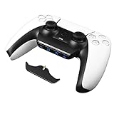 arVin PS5 Controller Bluetooth Adapter for PS5 Accessories, BT 5.1 Wireless Audio Transmitter for PS5 AirPods Sony Bose Earbuds Speakers, Low Latency, One Key Mute, Volume Adjustment, Plug & Play