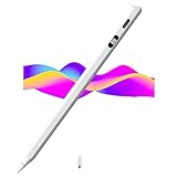Stylus Pen for iPad, Active Stylus Pen Compatible for iOS and Android Touch Screens,Battery Percentage Display Stylus Capacitive Pens for Tablet/iPhone/Ipad and All Capacitive Touch Screens