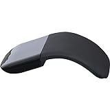 Bluetooth Arc Touch Mouse, Ultra Thin Portable Wireless Foldable Mouse Without USB Nano Receiver, Mini Optical Computer Mice for PC Laptop Macbook Tablet Smart Phone - G2-Black Bluetooth Mouse