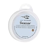 Seaguar IceX Fluorocarbon – Low Memory, Micro Diameter with Exceptional Abrasion Resistance, Knot and Tensile Strength, More Sensitive to Help Detect Bites, Made for Hard Water, 50-Yards, Clear