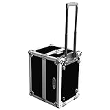 Odyssey Innovative Designs Flight Zone Ata Case for Up to 120 Lp Records with Handle & Wheels