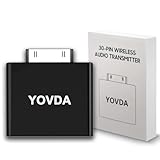 YOVDA 30 Pin Bluetooth Transmitter for iPod Classic, Wireless Bluetooth Transmitter Plug and Play & Automatic Compatible with iPod and Other 30 pin Dock Speakers