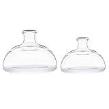 EXCEART 2pcs Mom Palm Cup Pressure Drum Massage Chest Percussion Cup Silicone Sputum Remover Infant Phlegm Sputum Cup Baby Suckling Milk for Baby Toddler Elderly (Transparent)