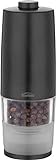 Trudeau One-Hand Battery Operated Pepper Mill, Black