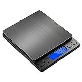 Gram Scale 0.01g NEXT-SHINE Digital Mini Pocket Size Kitchen Series Scale 500g Multi-Functional High Precision for Cooking Baking Jewelry Weighing Coffee Beans