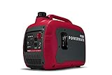 Powermate P0080601 PM3000i 3000-Watt Gas-Powered Portable Inverter Generator by Generac - Clean and Quiet Power Supply for Home, Camping, and Outdoor Activities