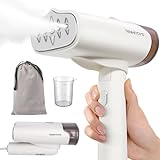 Travel garment Steamer Iron for Clothes: mini steam iron portable handheld clothing steamers travel size small hand held electric steam plancha a de vapor para ropa portatil home dorm essentials gift