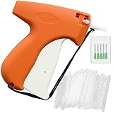 1606 Pieces Clothing Tagging Gun Kit for Clothes Labeler, Garment Price Tag Attacher Gun with 6 Steel Needles and 1600 1-in Barbs Fasteners for Fine Tagging Applications