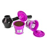 Cafe Fill Value Pack by Perfect Pod - Reusable K Cup Coffee Pod Filters & Coffee Scoop, Compatible with Keurig K-Duo, K-Mini, 1.0, 2.0, K-Series and Select Single Cup Coffee Makers