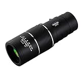 16x52 Monocular Dual Focus Optics Zoom Telescope for Birds Watching / Wildlife / Hunting / Camping / Hiking / Tourism / Armoring / Living Concert 66m/8000m