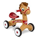 Radio Flyer Lil' Racers: Percy The Pony Ride on Toy, for Ages 1-3,Red