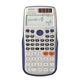 Scientific Calculators, IPepul Math Calculator with 417 Function, Solar Battery Power and 4-Line Display, School Supplies for Middle High College Students Teachers(991ES Plus)