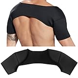 Double Shoulder Brace, Durable and Comfortable Double Shoulder -Breathable Sports Protective Gear for Chronic Tendinitis Pain Relief, Shoulder Strap Brace for Sleeping Outdoor Lifting Sports(S)