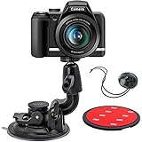 DSLR Scution Cup Mount,Double-Protection-Design with 3M Sticky Pad for Nikon Canon Sony Pentax Olympus KamKorda DURAGADGETDSLR Cameras by WOLEYI