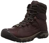 KEEN mens Targhee Lace High Polar Waterproof Insulated Snow Boots, Cocoa/Mulch, 10.5 US