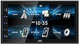 JVC KW-M150BT Bluetooth Car Stereo Receiver with USB Port – 6.75' Touchscreen Display - AM/FM Radio - MP3 Player Double DIN – 13-Band EQ (Black)