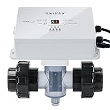 Salt Chlorine Generator, Westaho Salt Chlorinator System with USA Titanium Cell, Designed for Inground Pools Up to 35,000 Gallons, Keeps Pool Water Clear with Less Maintenance, IP 66 Waterproof