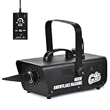 GEJRIO Snow Machine, 650W Snow Maker with Wired Remote Control, Snow Making Machine for Outdoors and Indoors, Perfect for Stage, Parties, Christmas, Holidays