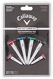 Callaway Par-Tee Plastic Golf Tees, White, 4 Pack